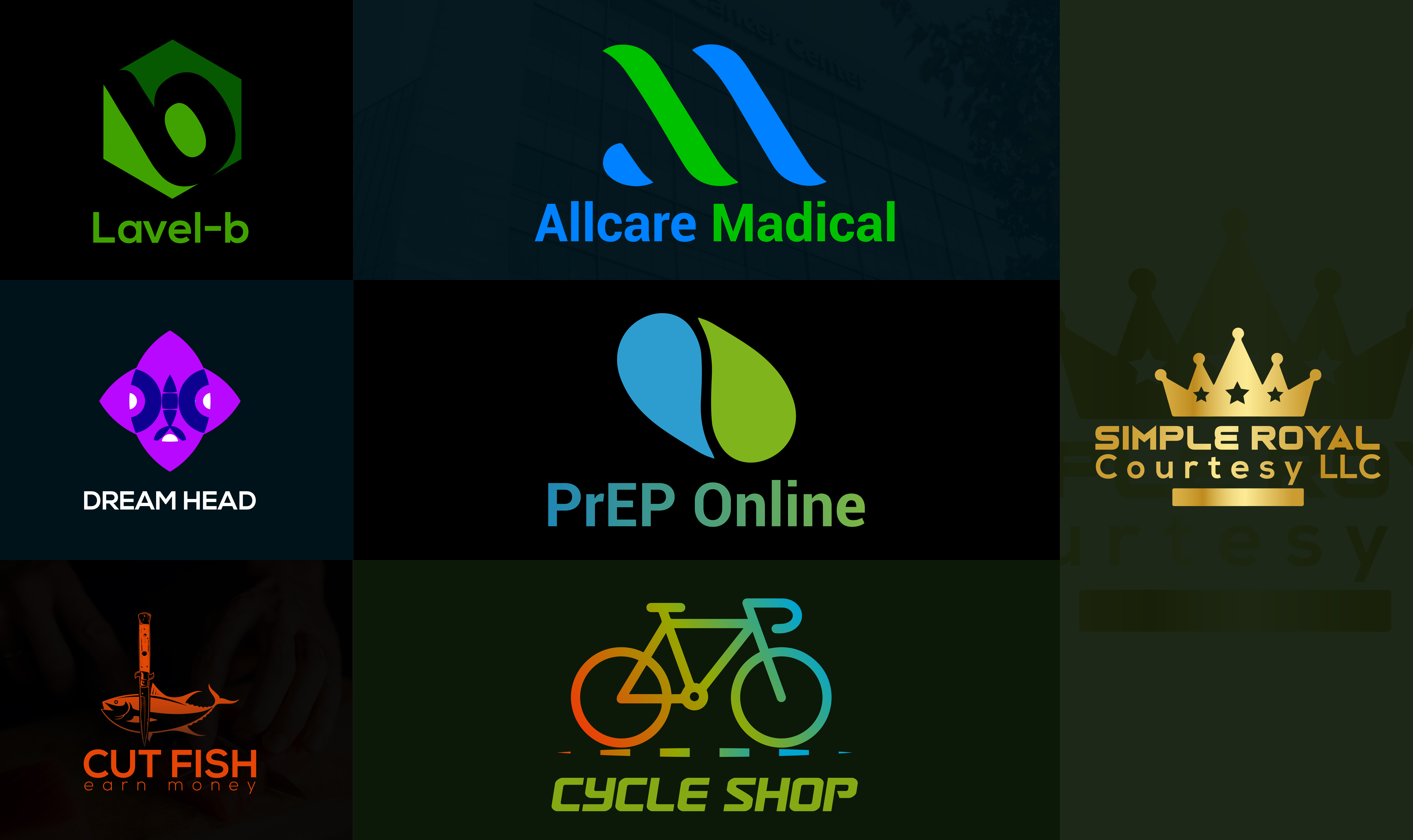 I will do modern and luxury minimalist business logo