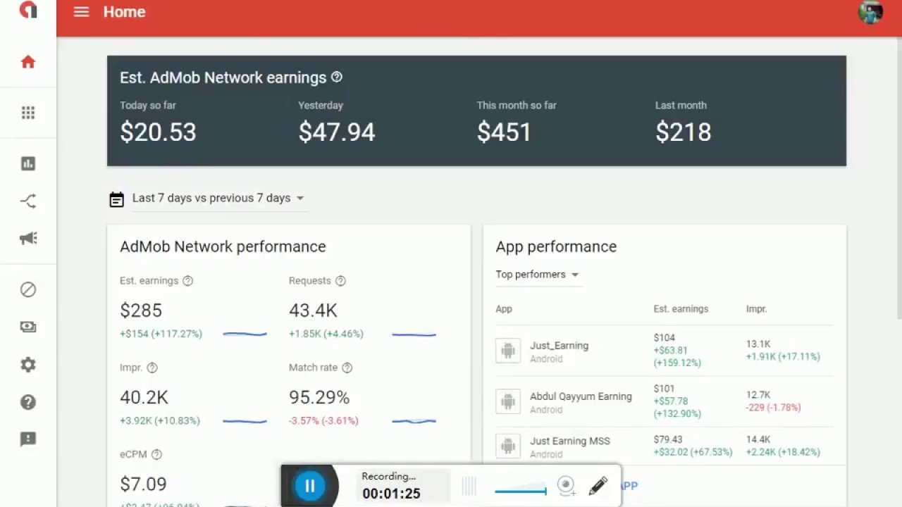 I will build professional android earning app for lifetime earning