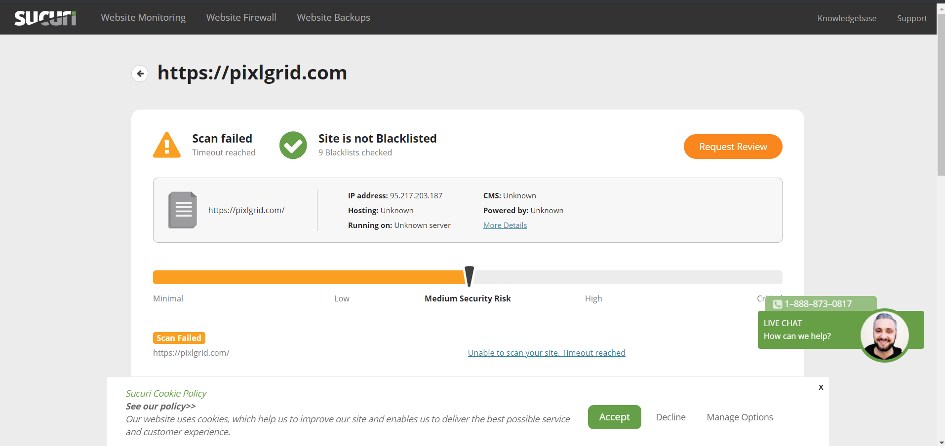 Remove malware and fix hacked websites and security