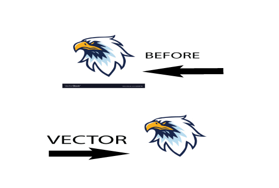 I will do vector tracing within 4 hour