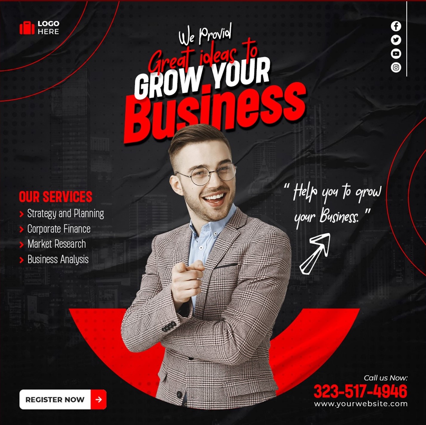 I will deliver eye-catching social media graphics that amaze you