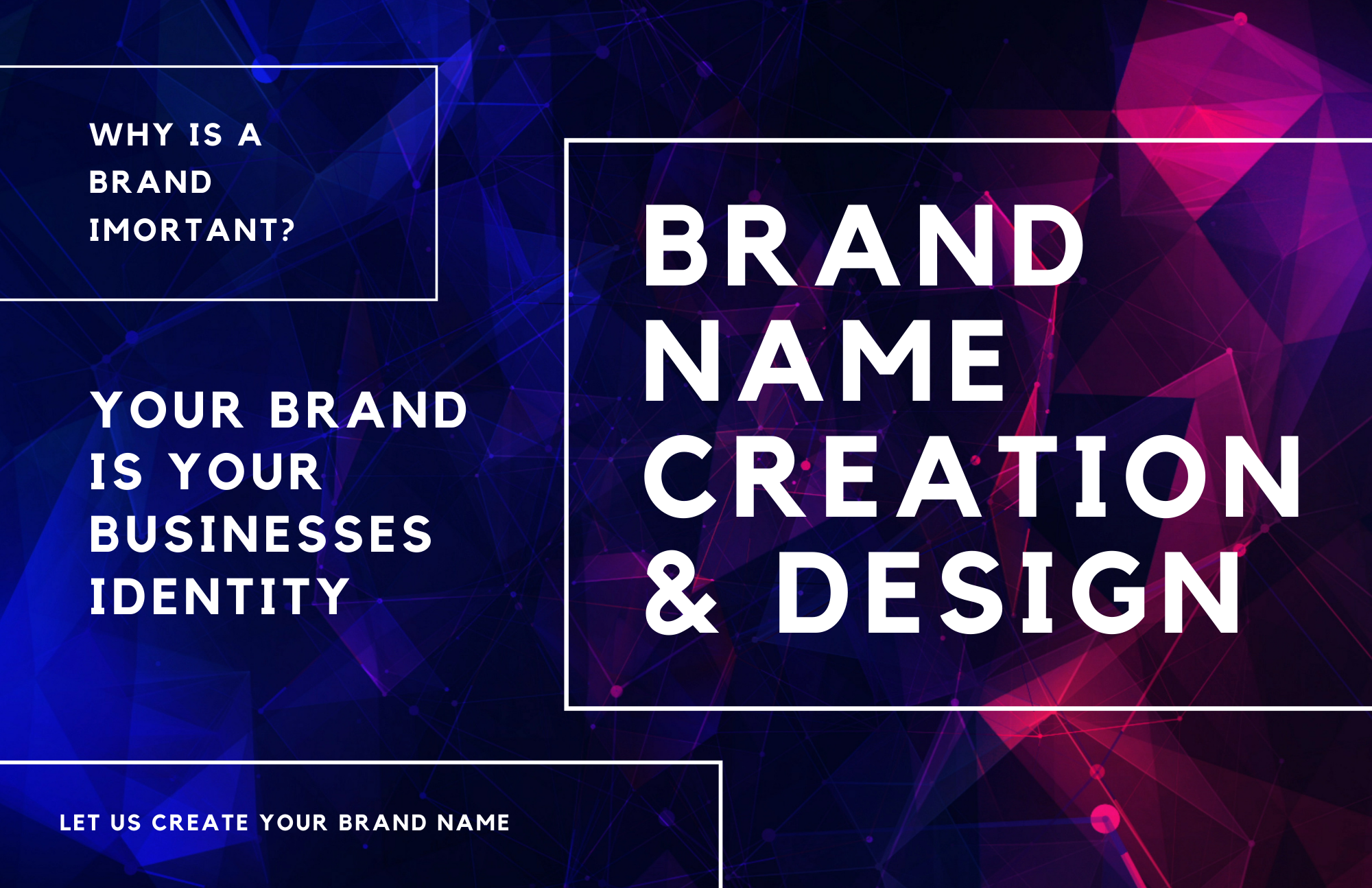 We Will Create A Brand Name And Design For Your Busin...