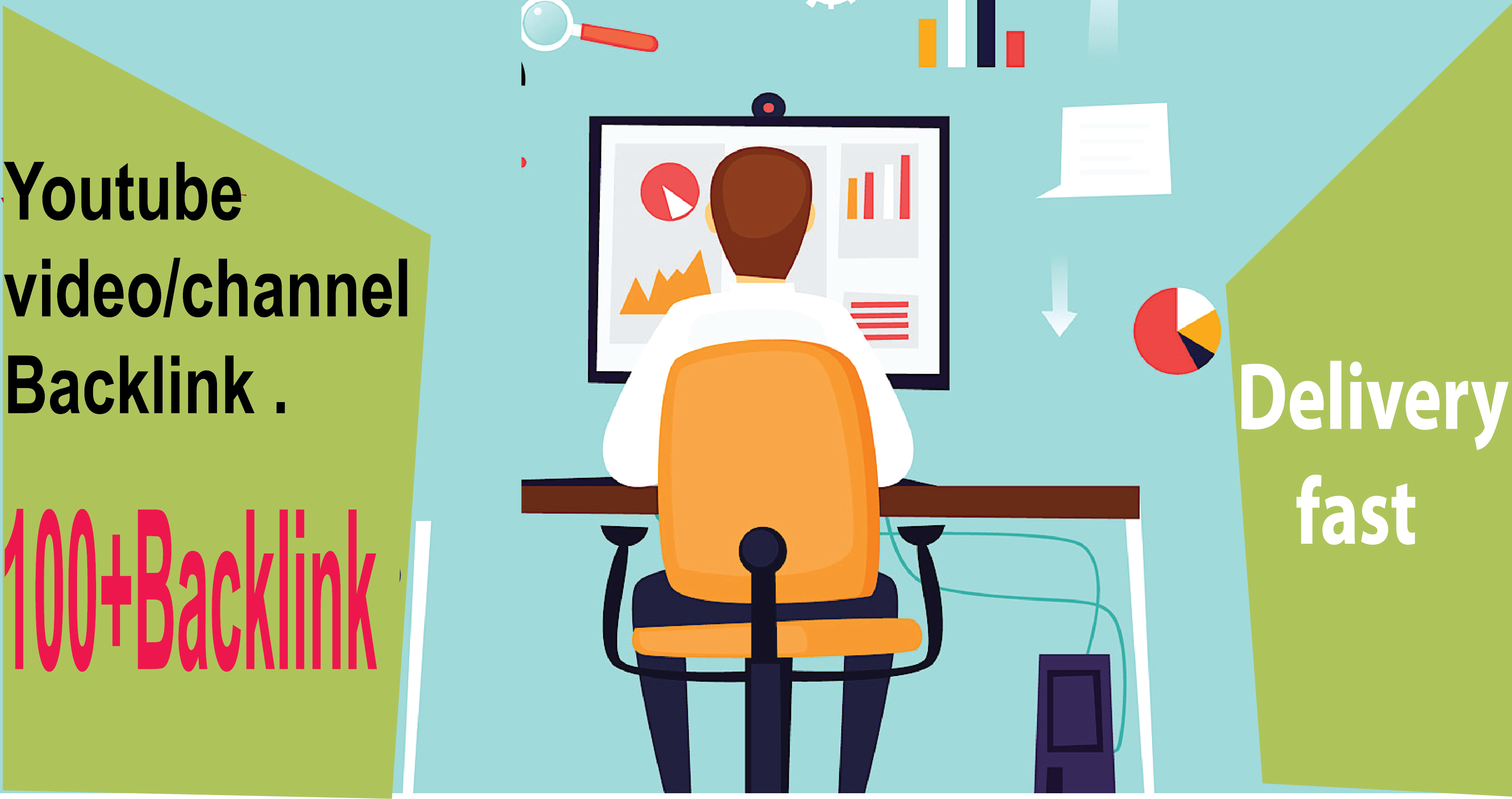 Original youtube backlink - 100 Backlink.