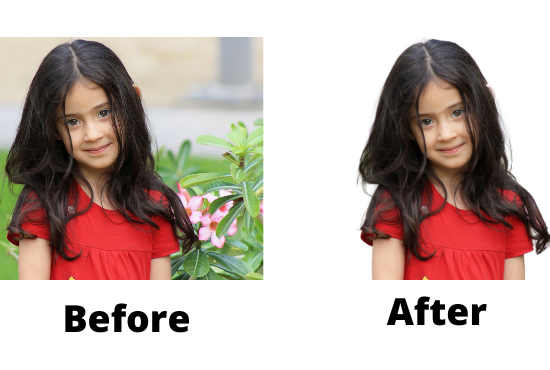 Background removing of photos super fast