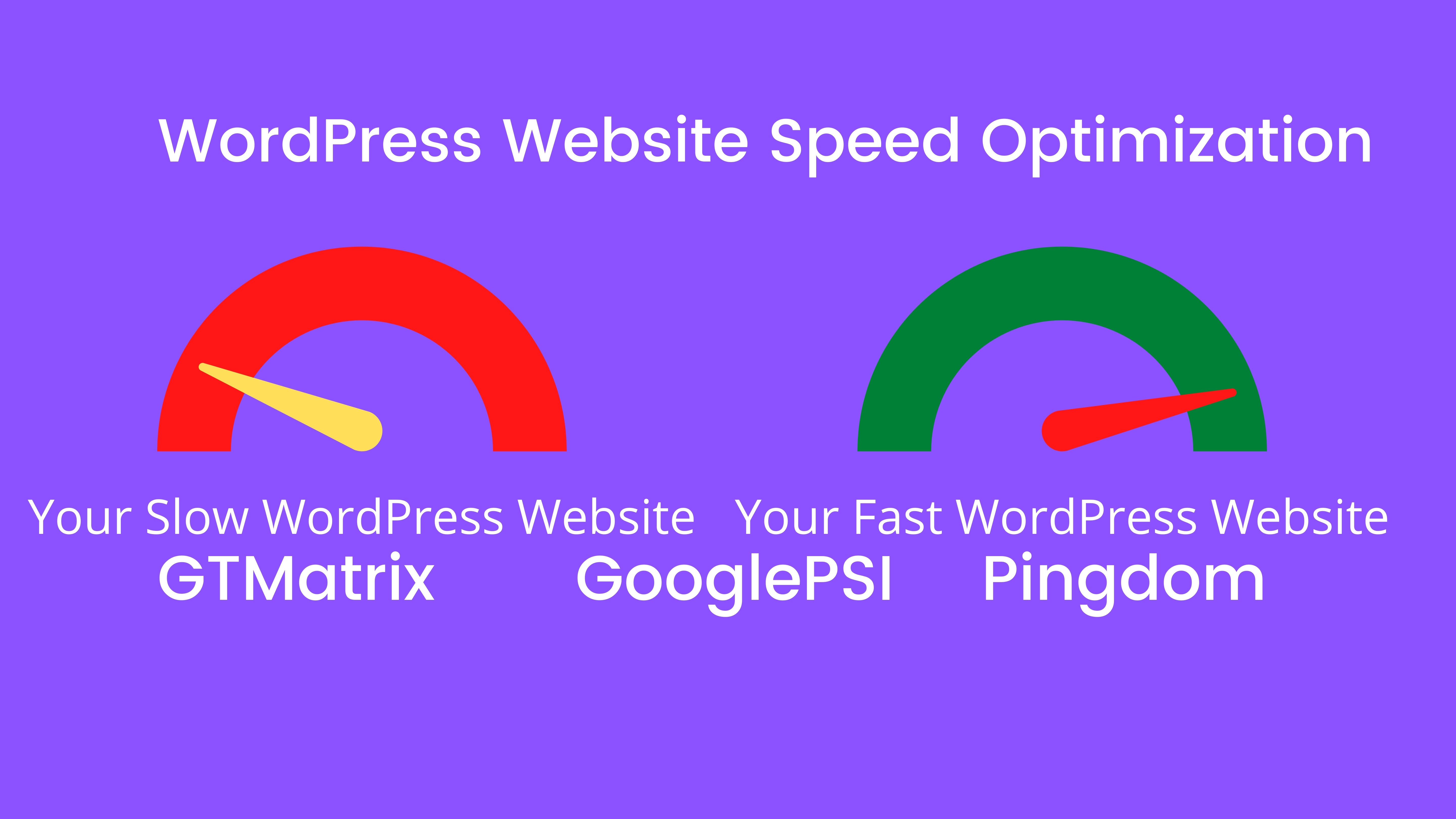 I will grow page speed, WordPress speed optimization, speed up WordPress