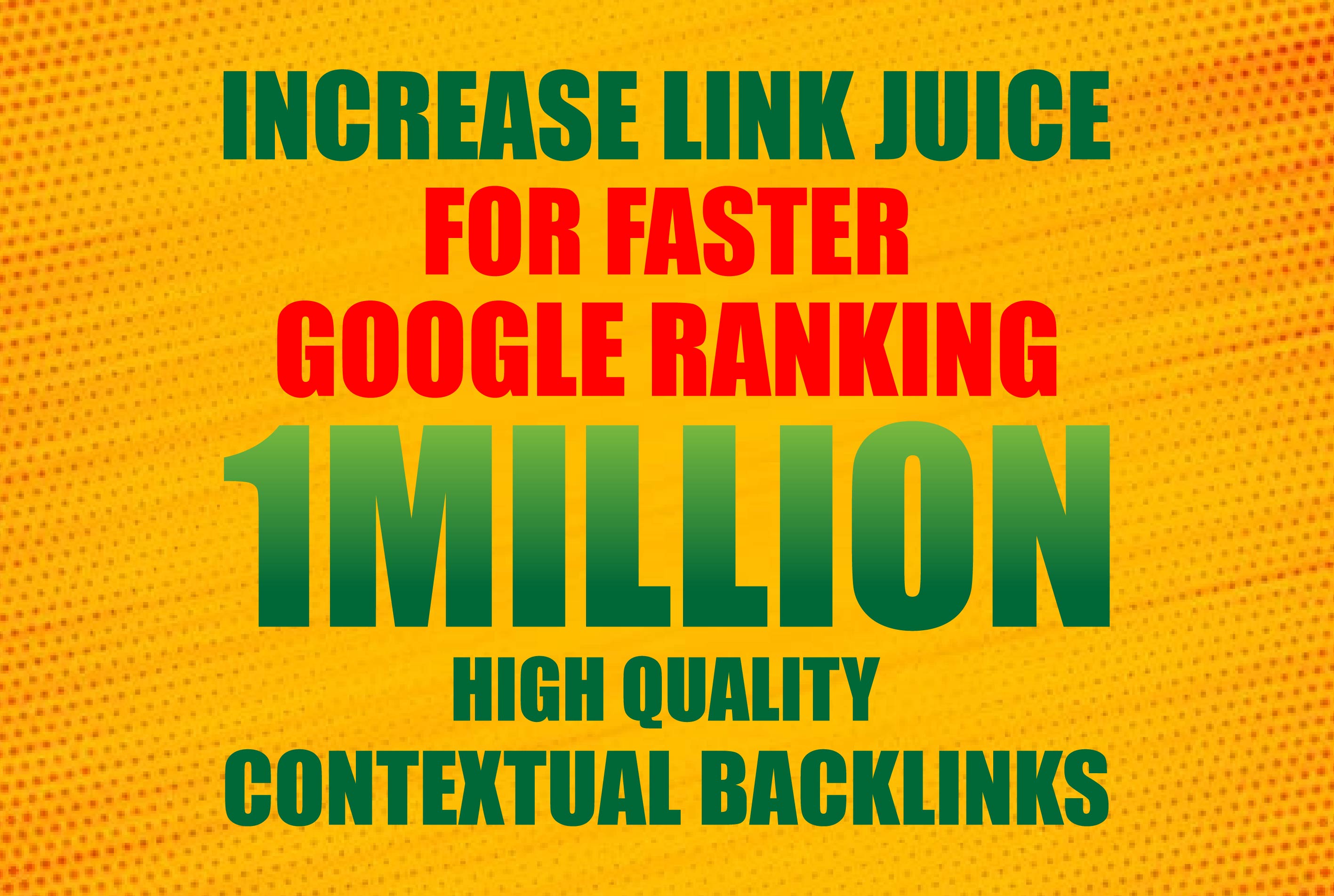 Do 1Million HQ Contextual Backlinks