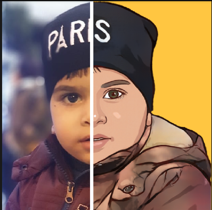 I will cartoon your image or picture