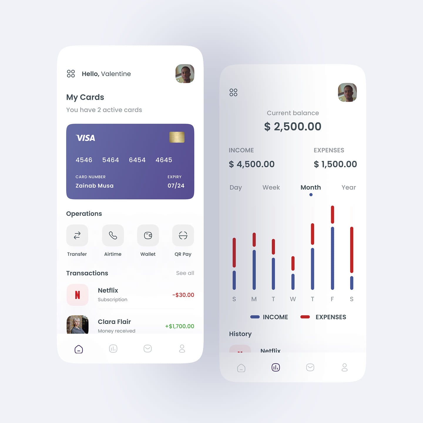 I will do minimal design for web and app