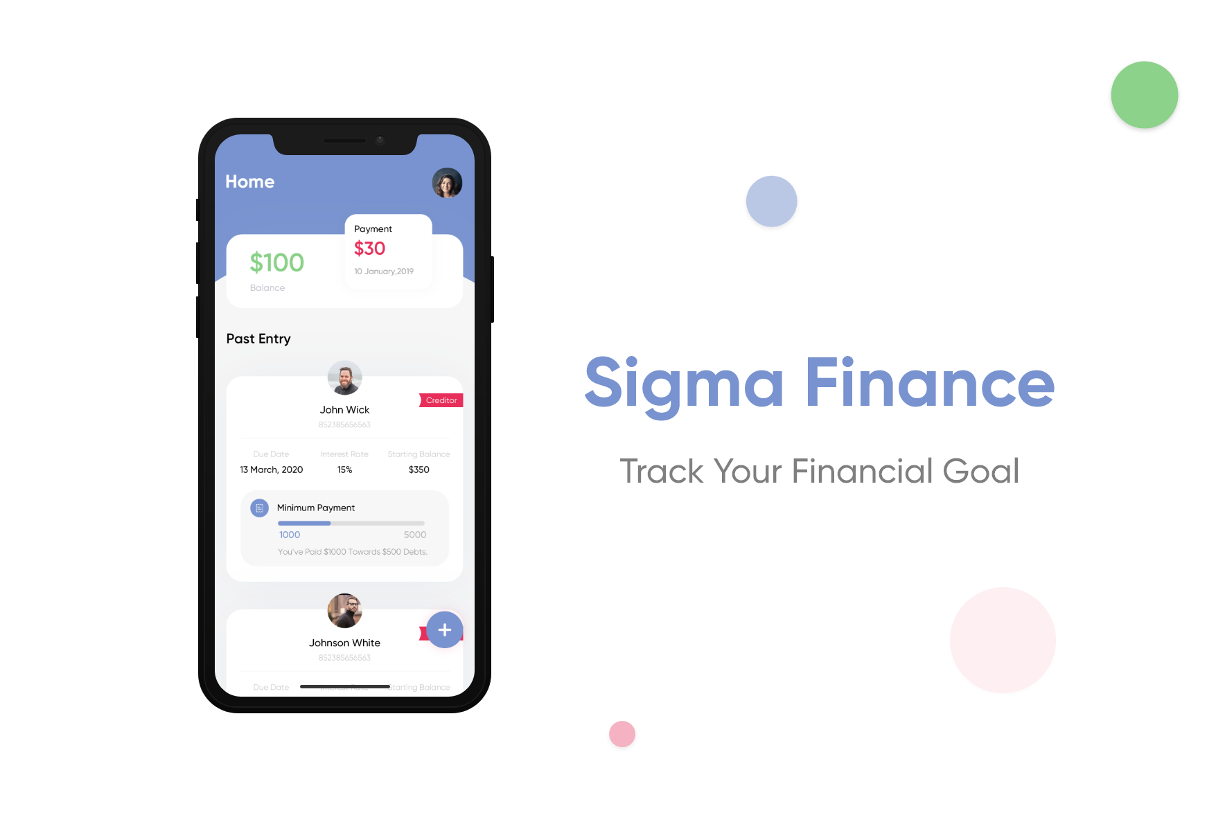 I will do minimal design for web and app