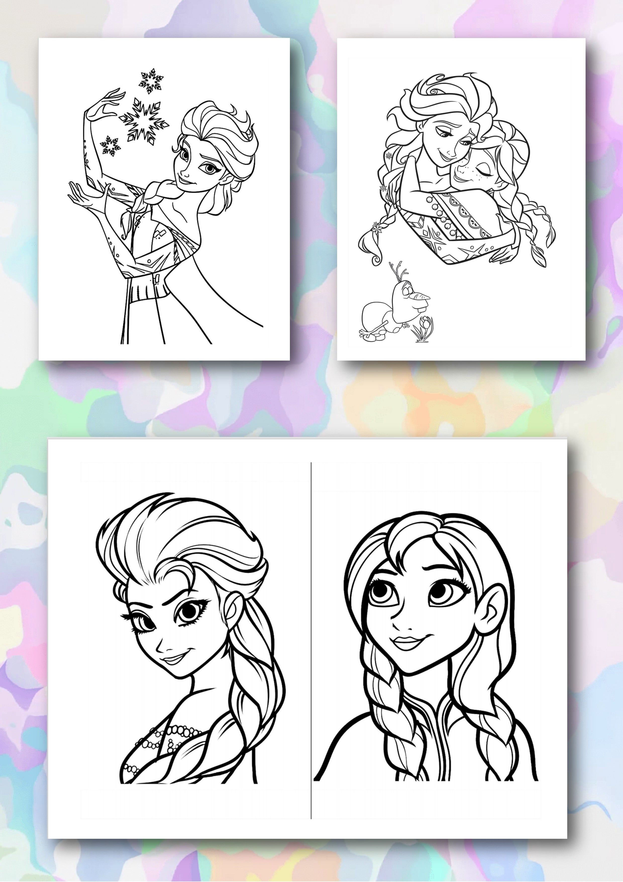 Coloring Books for Children/PDF/Digital Download/Printable 