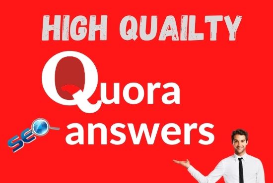 I will rank your website with 40 High Quality Quora answers 