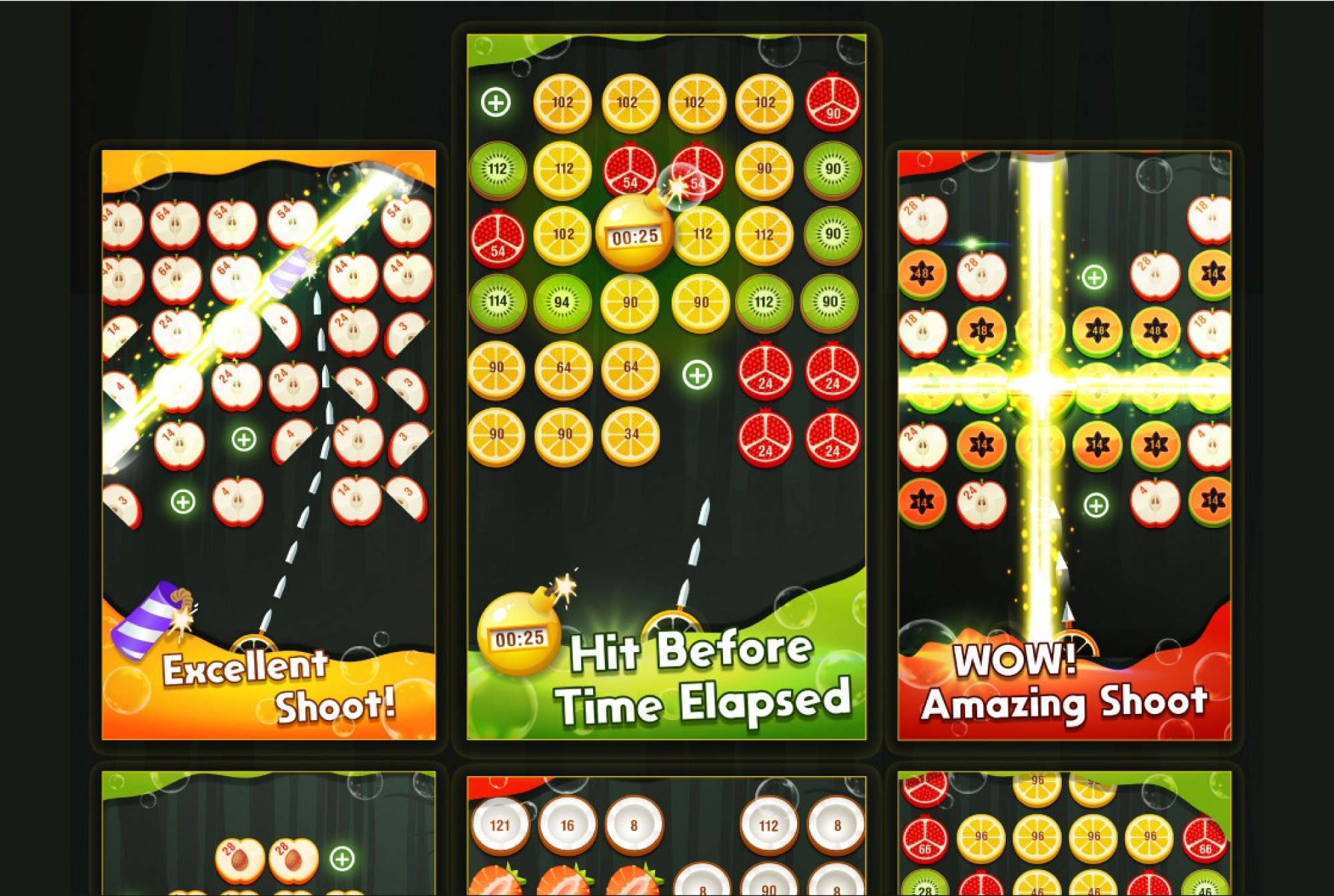 design attractive game UI UX, graphics, and gui for mobile