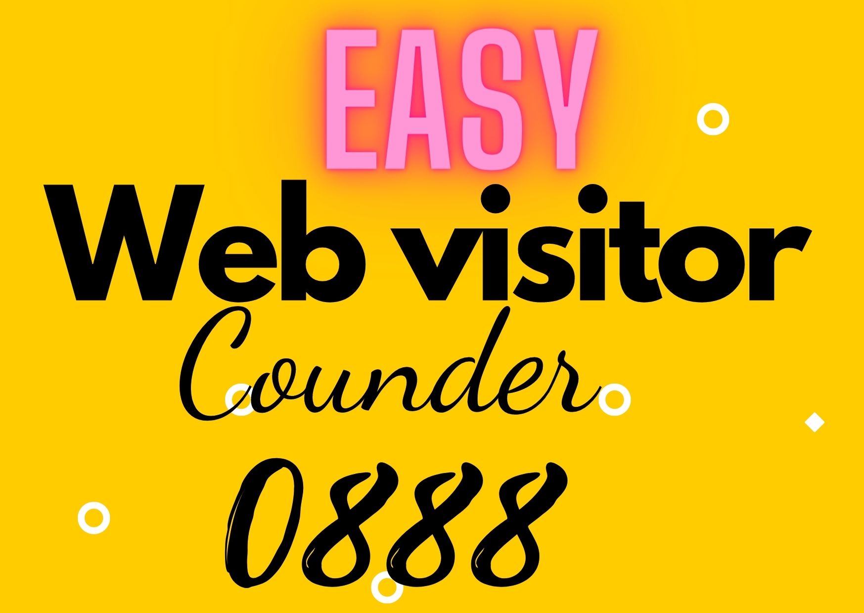 Easy website visit counder for windows 