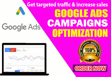 setup google ads and optimize your google adwords PPC...