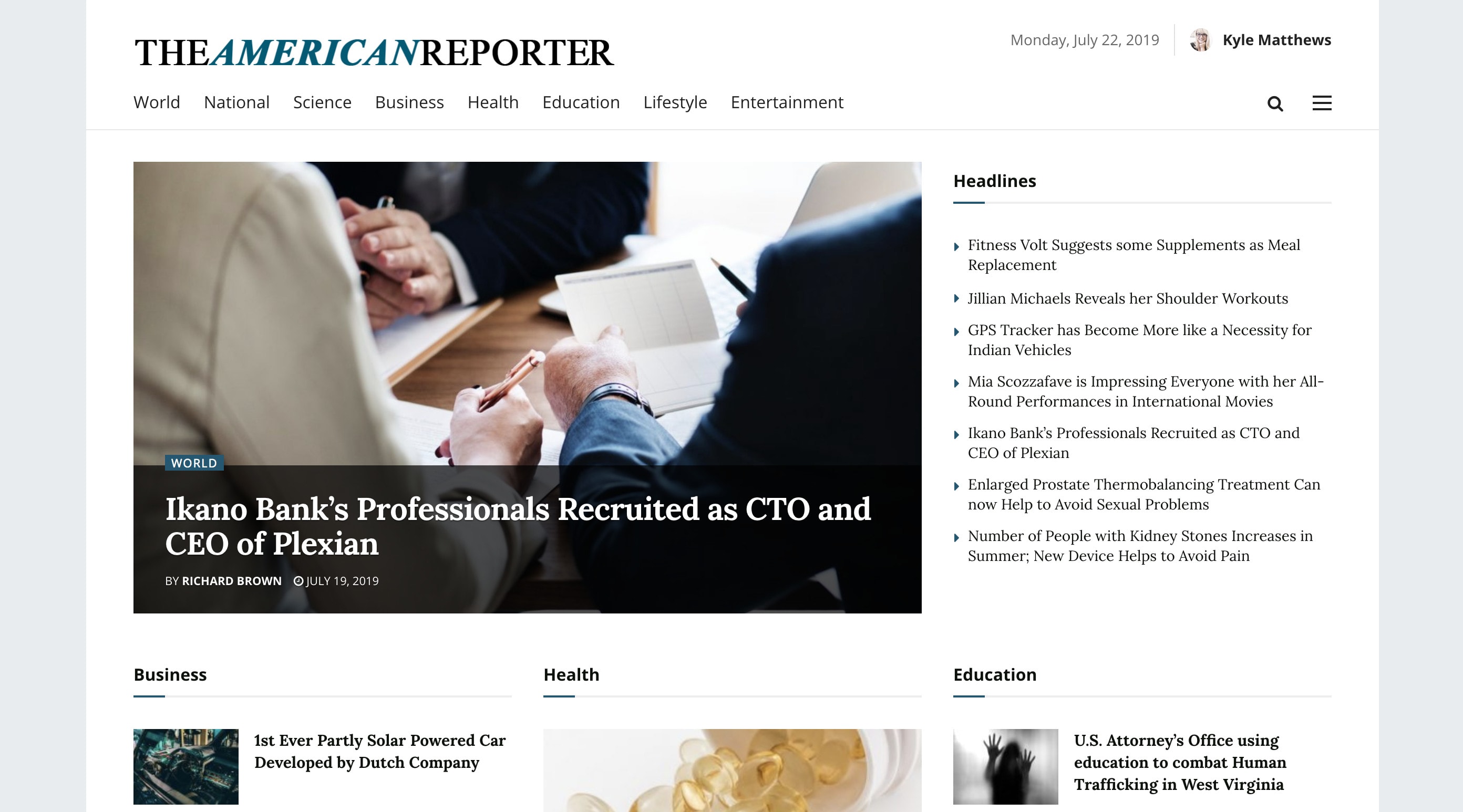 guest post on popular google news USA approved site theamericanreporter Dr 62