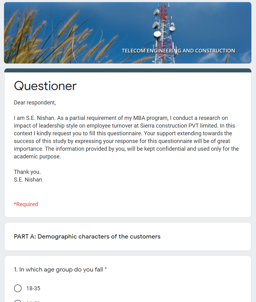 I will create any kind of google form