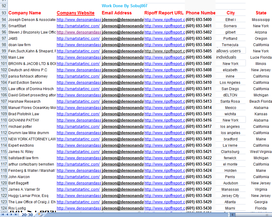 I am Providing B2B & B2C Lead Generation as Per Yours Targeted Customers .