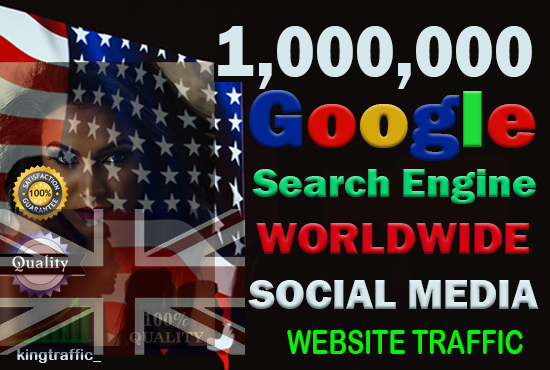 1,000,000 Worldwide Organic Web Traffic from Search E...
