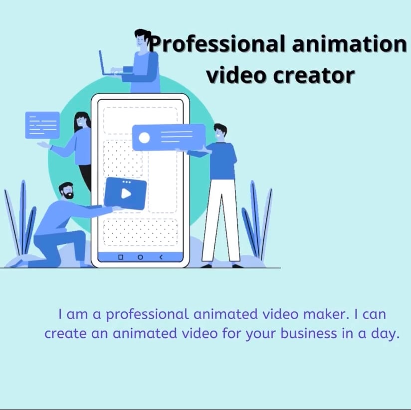 Professional animation video creator 