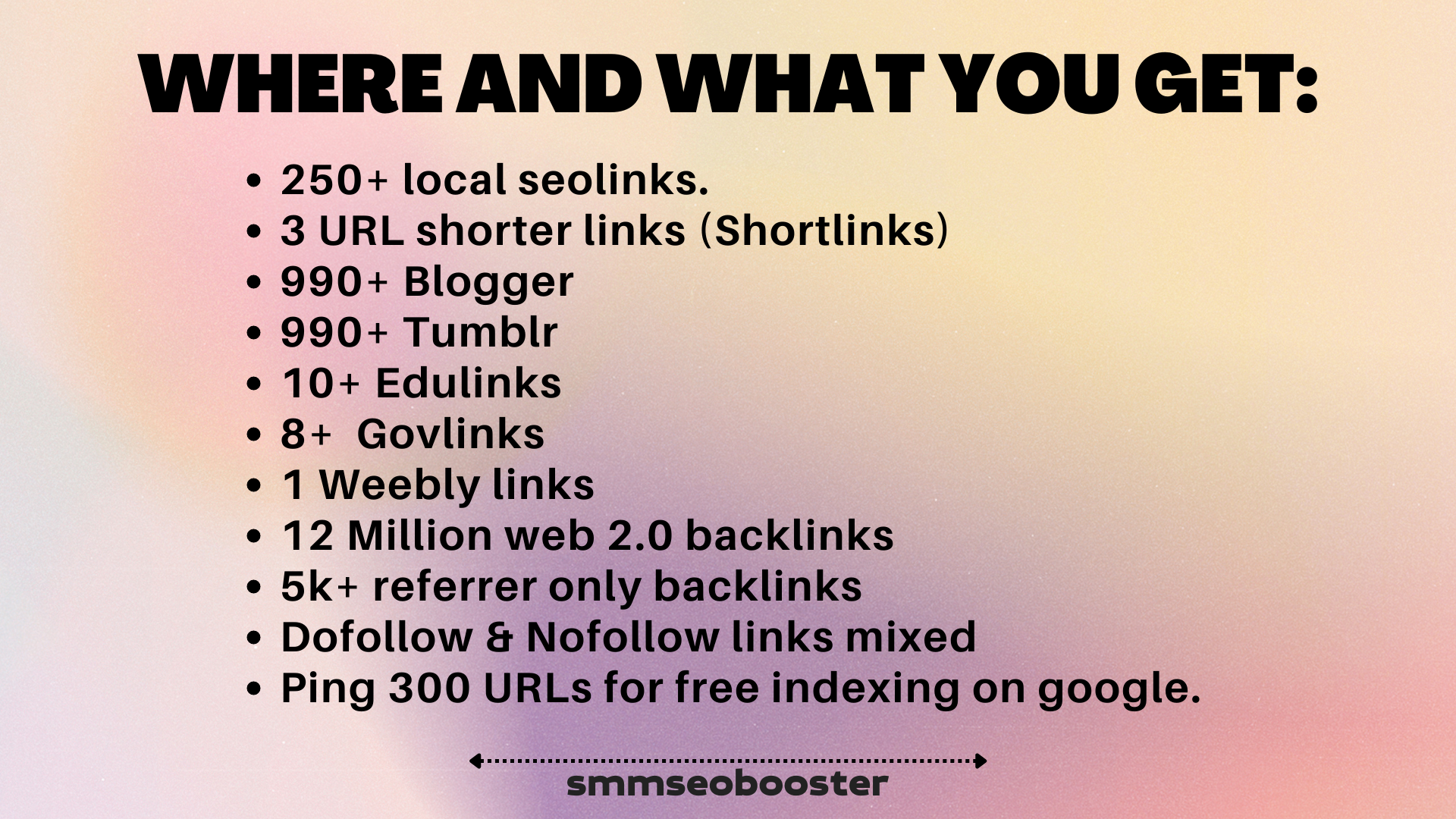 I will Build 12 Million Backlinks & Pings For SEO And Search Engine Ranking