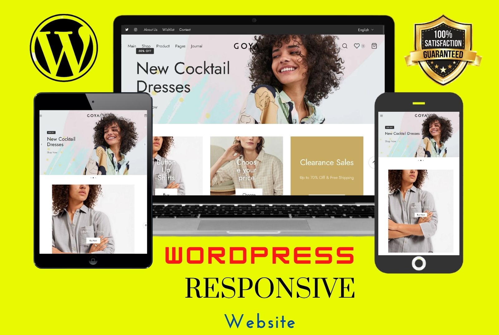 I will Install Wordpress theme or plugin or customize and redesign wordpress website
