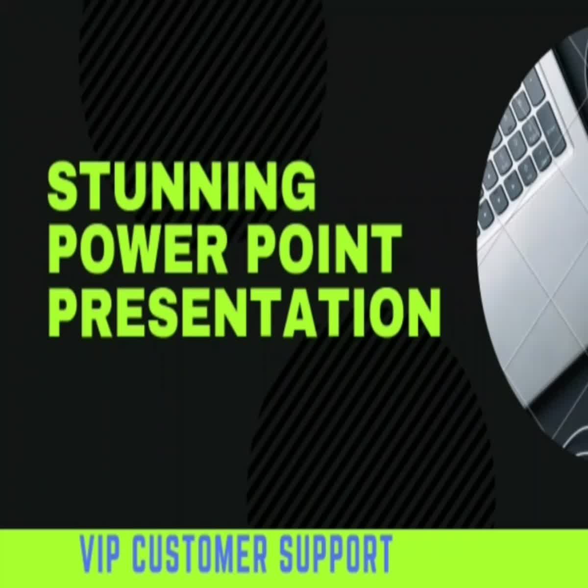 I will design original eye catching power point presentation design