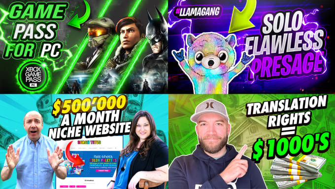 I will design amazing thumbnail 