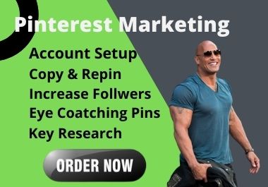 I will setup optimizes Pinterest marketing pins and b...