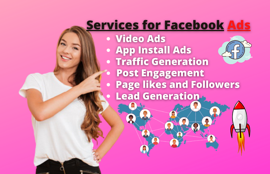 I will setup Facebook ads campaign.
