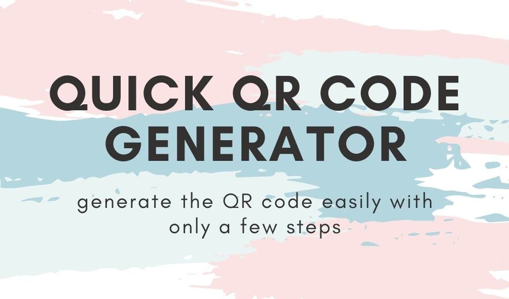 Quick QR Code Generator. This software can help you t...