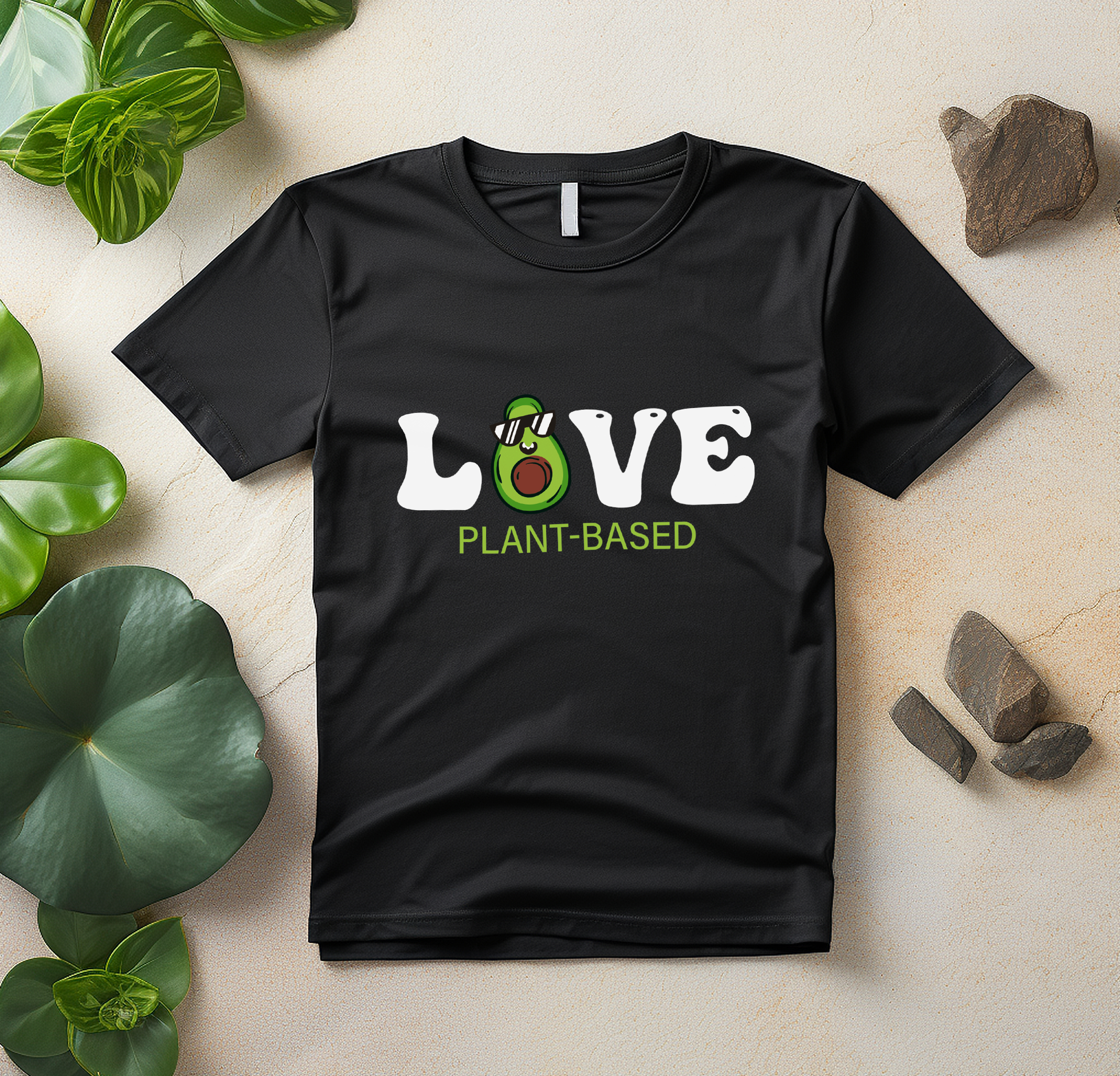 I will create vegan custom tshirt design