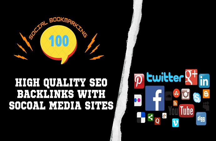 Manually 100+ Powerful Social Bookmarking SEO Backlinks With Social Media Sites