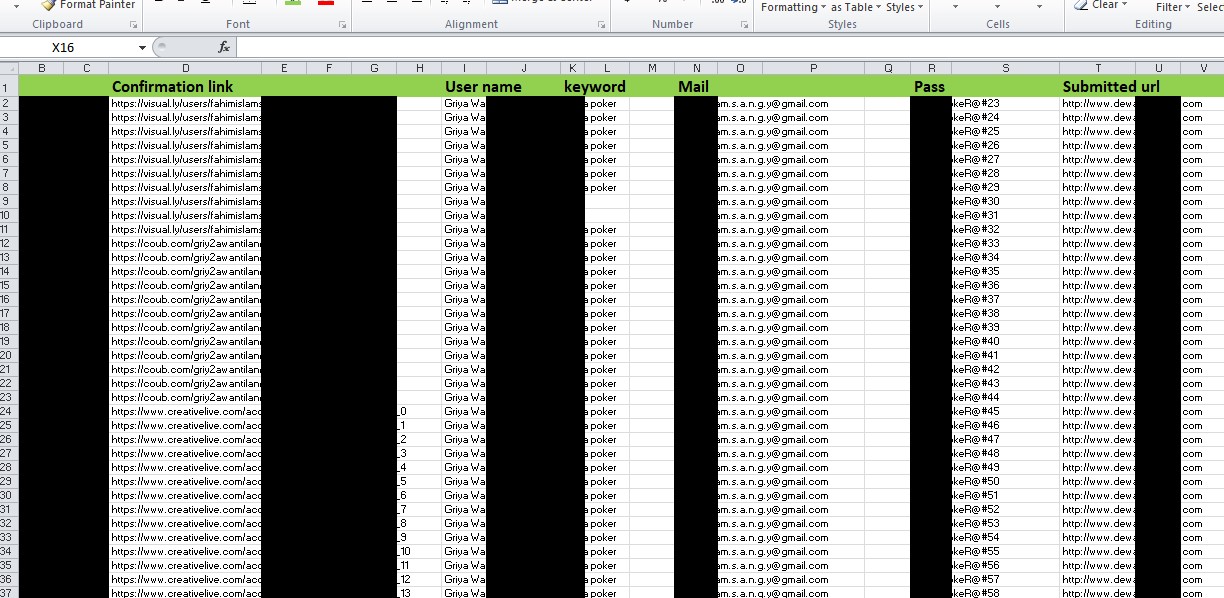 Manually created 30 Social Profile On High Authority backlinks