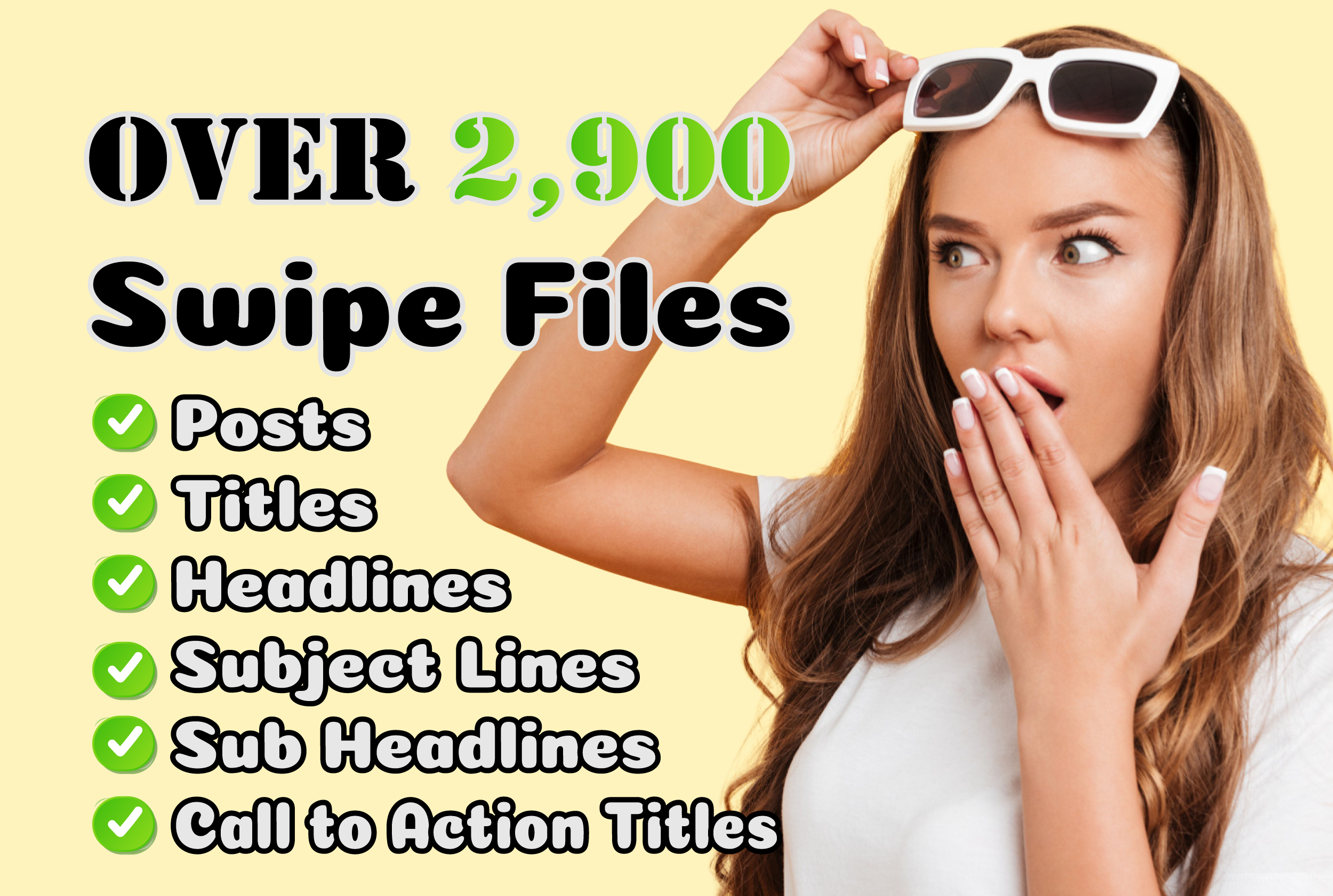 Huge Swipe File Collection - 2,900 plus files