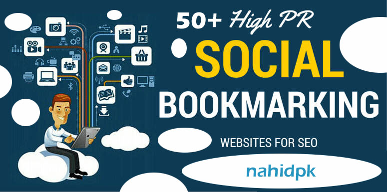 Manually Create 50+High DA Socail Bookmarking Backlinks.