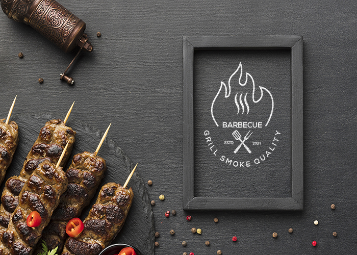  I will design professional bbq logo for you with HQ file