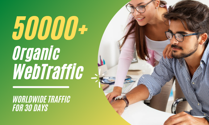 Real 50,000 Worldwide Website Traffic For One Month