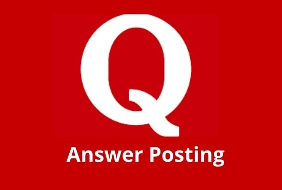 Boost your website with 20 High quality Quora Answers with contextual links