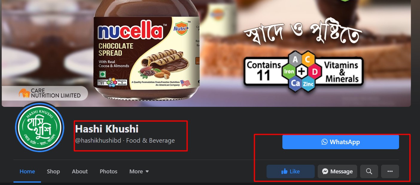 create a complete social media manager business Page