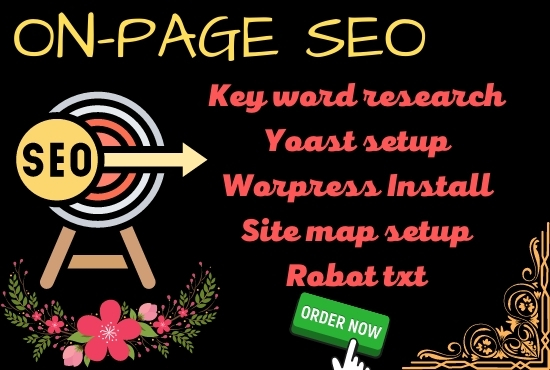 I will do on-page SEO with Yoast setup for your websi...