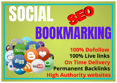I Will Write and Publish 80 Social Bookmarking Dofoll...