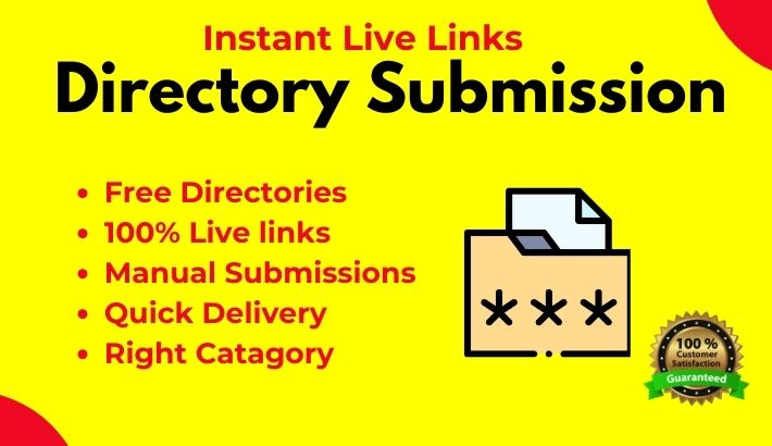 I will provide 50 directory submission for website ranking