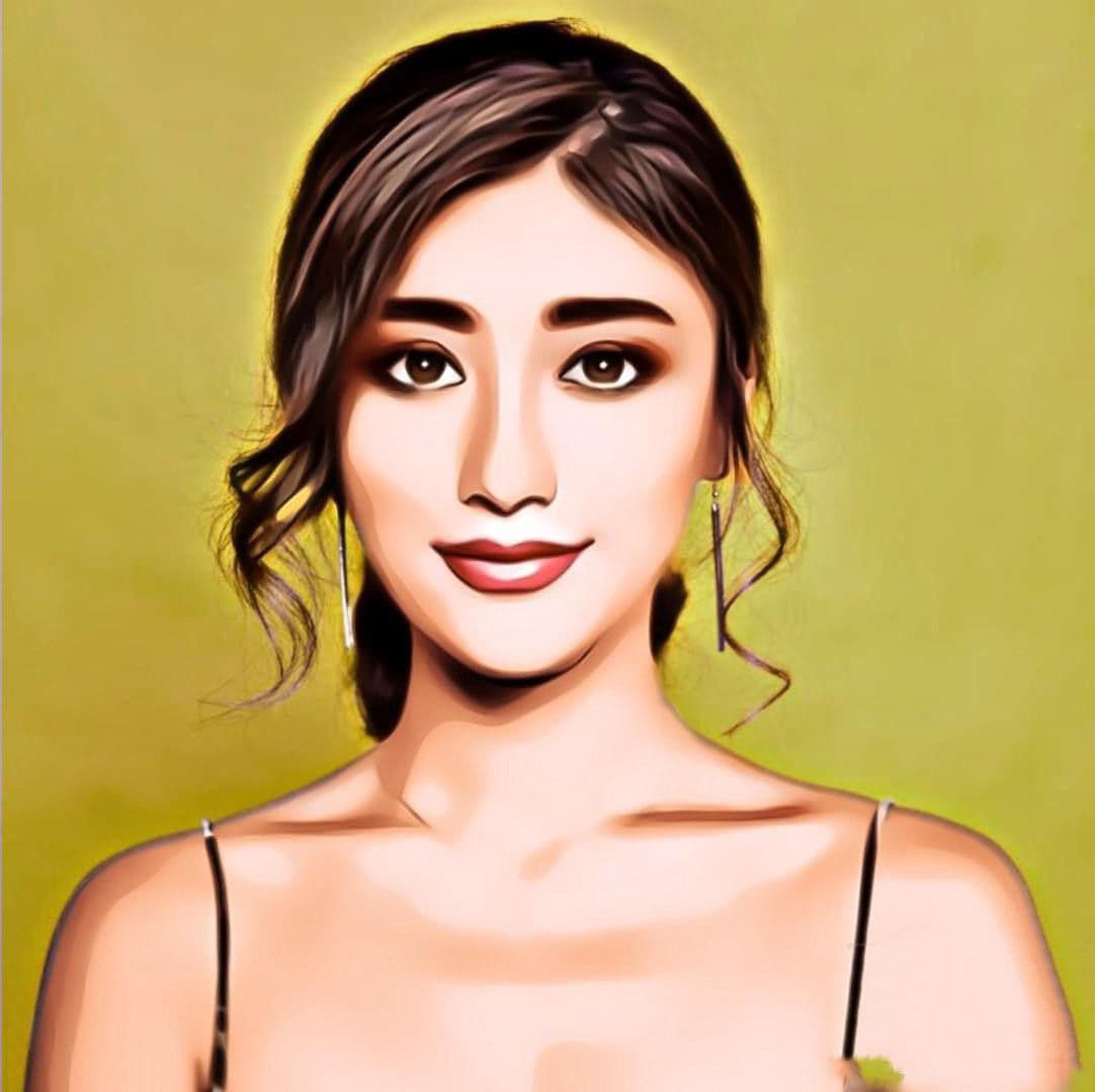 i will draw a cartoon vector portrait with your face 