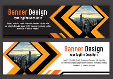 Banner Ad Design for Website & Social Media in 2 hours