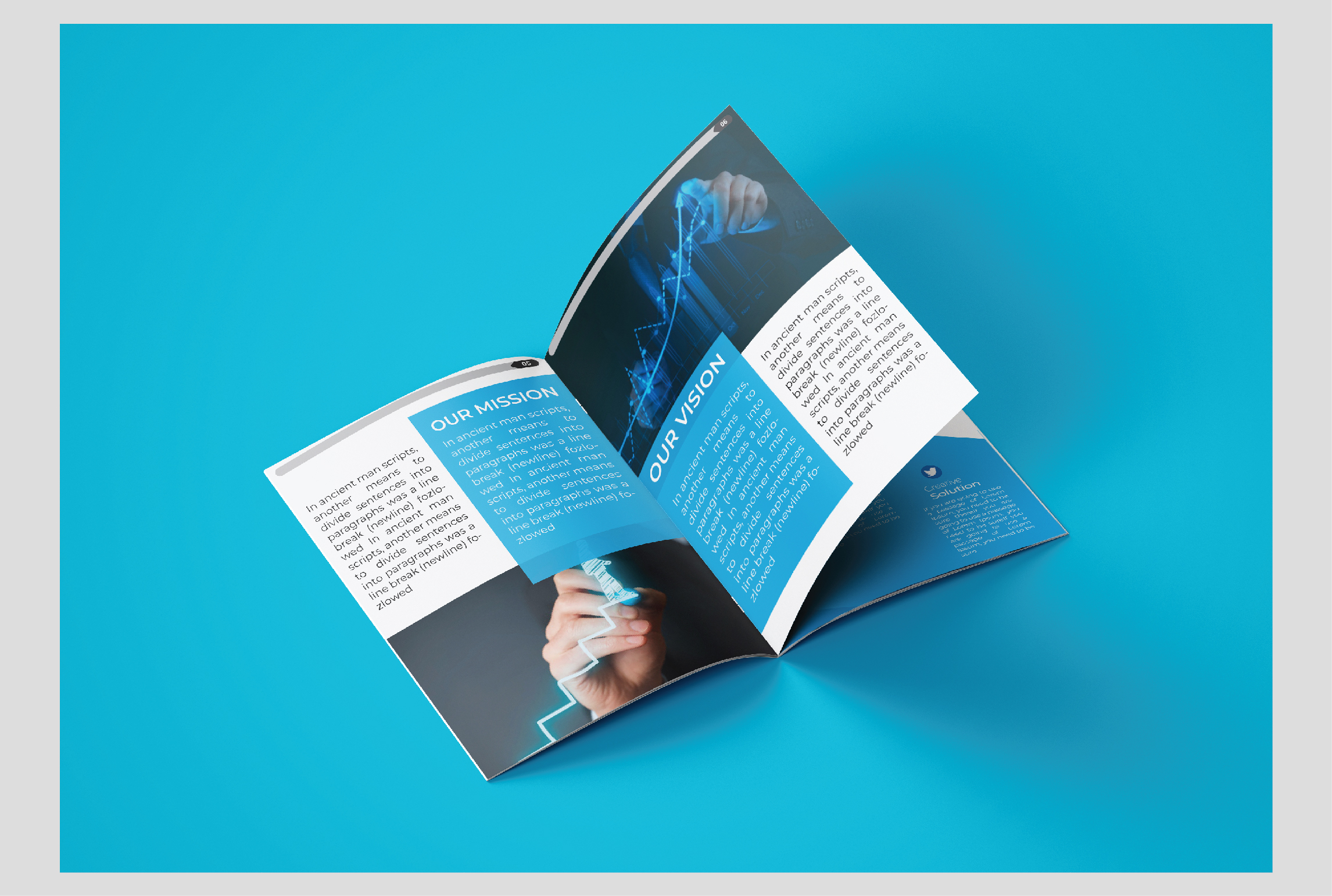 I Will Design Company Brochure or Business Catalog For your Business