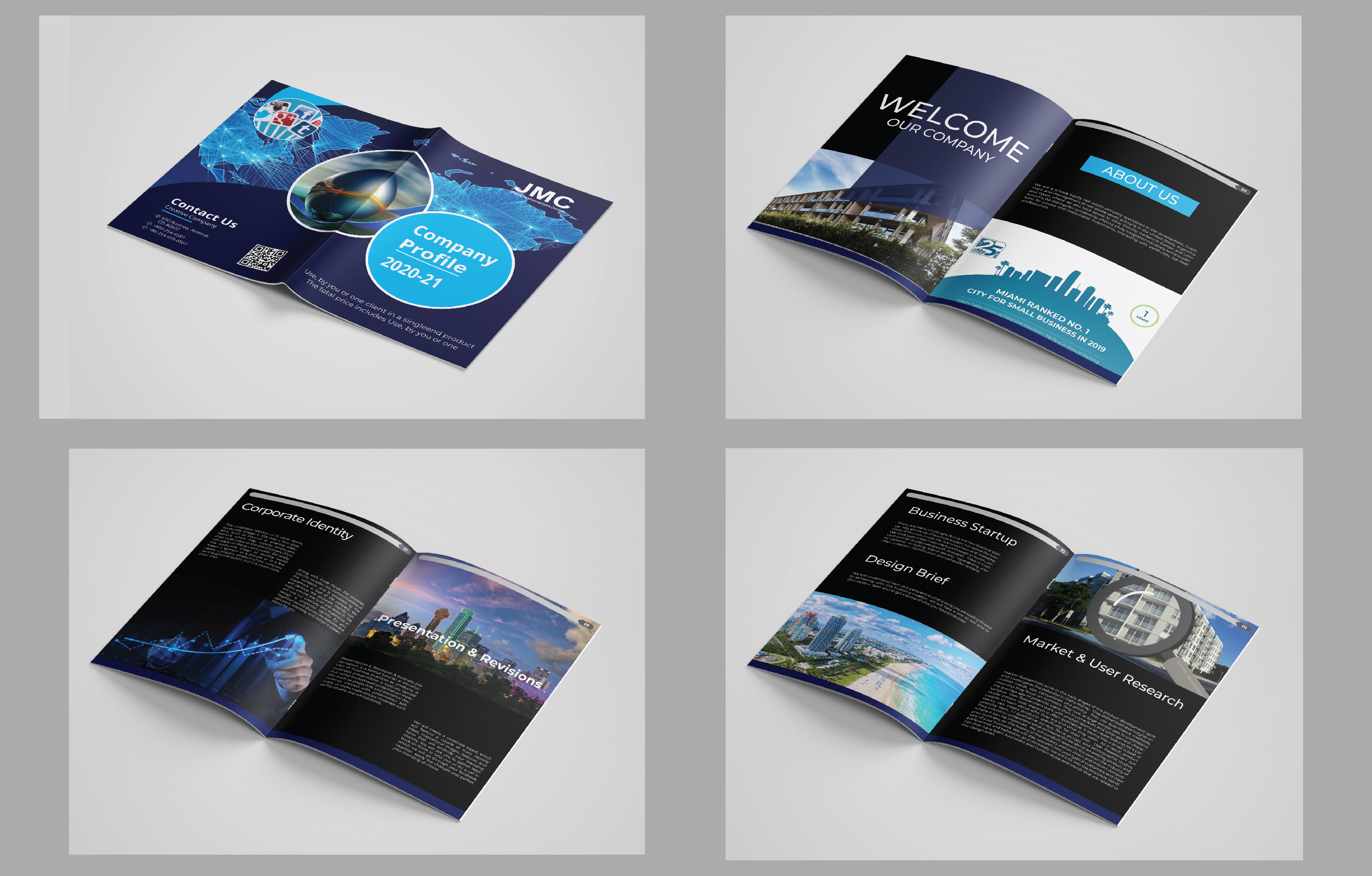 I Will Design Company Brochure or Business Catalog with my creativity.