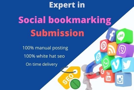 Iwill creat manually high quality social bookmarking seo baclinks for your website