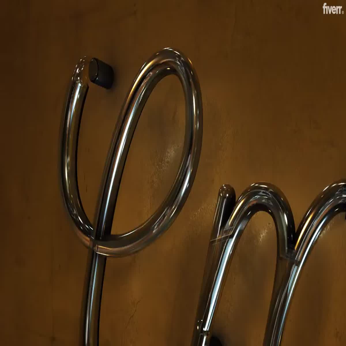 I will create 3D neon intro video. Variety of choices. Neon Sign Intro