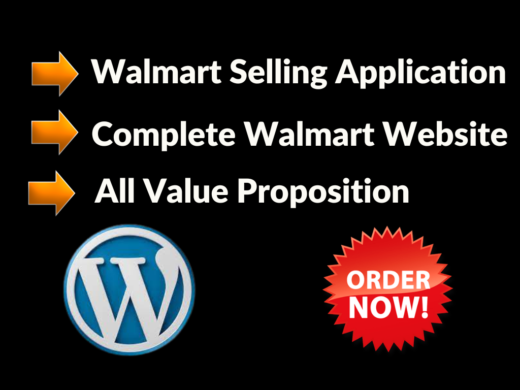 I will create a topnotch website for your amazon fba wholesale or walmart