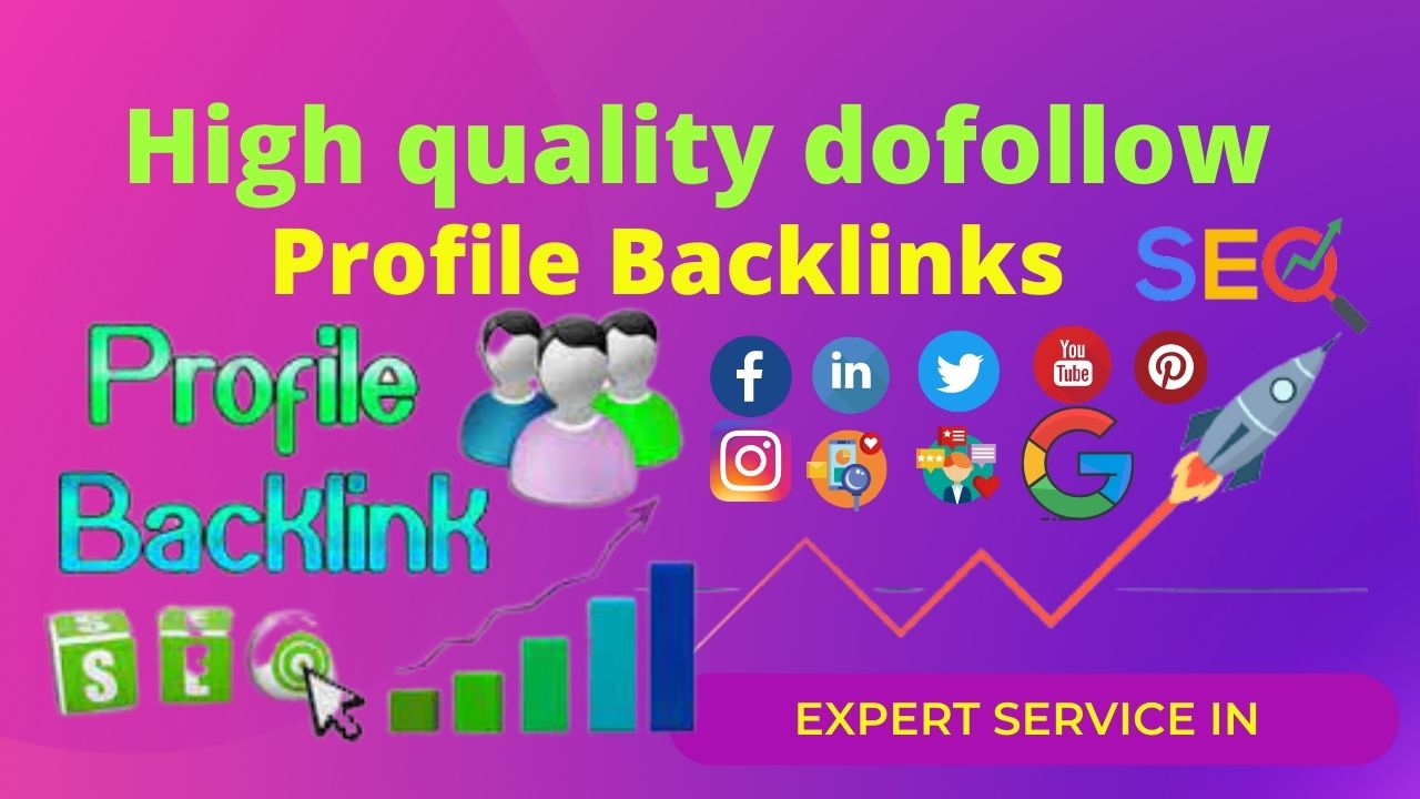 I Will Create 250+ Profile Backlinks High Quality Seo Backlinks PR3-9 Or DA 70+ TOP BRANDS SITES 